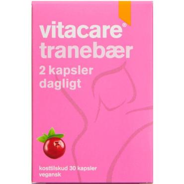 Vitacare Tranebær kapsler 30.stk