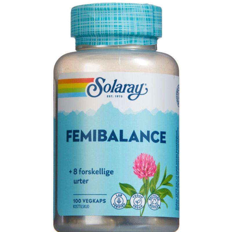 Solaray Femi-balance 100 Kapsler