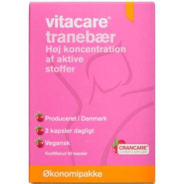 Vitacare Tranebær 60 kapsler