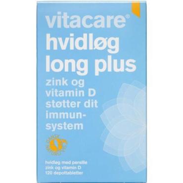 VitaCare Hvidløg long plus - 120 depottabletter