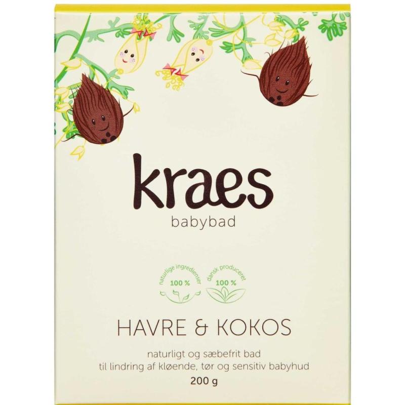 Kraes Babybad Havre & Kokos 200g