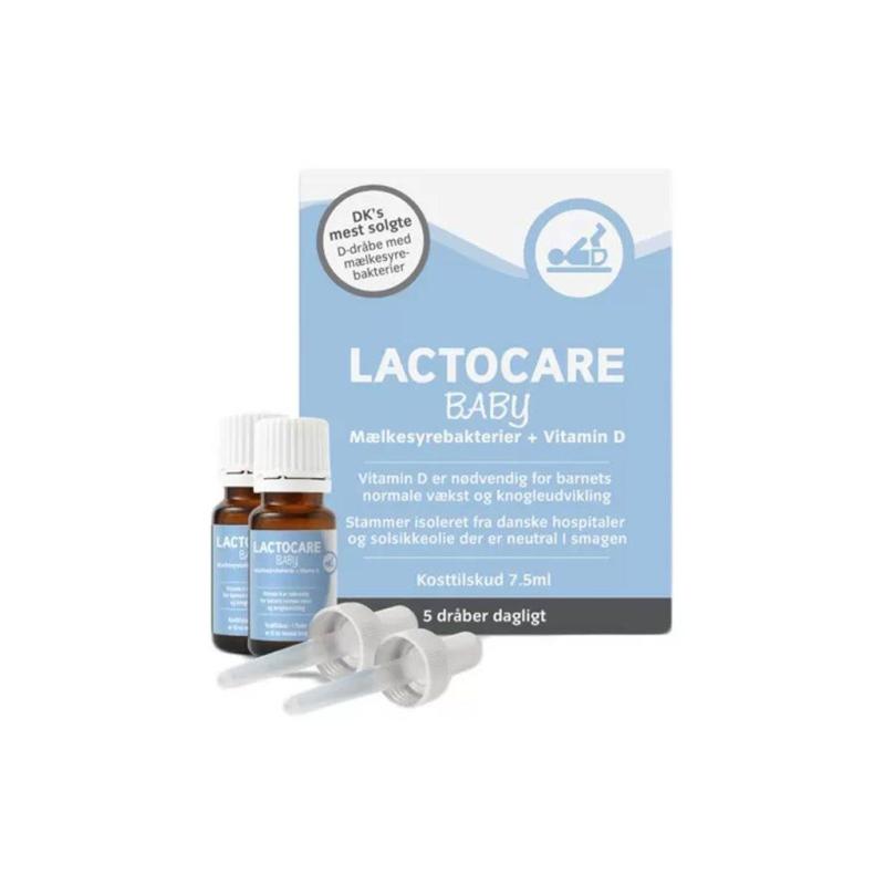 Lactocare Baby D-dråber 2x7,5ml