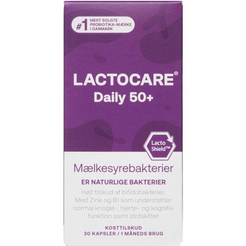 Lactocare Daily 50+ Kapsler 30.stk