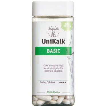 UniKalk Basic Tabletter 180 stk.