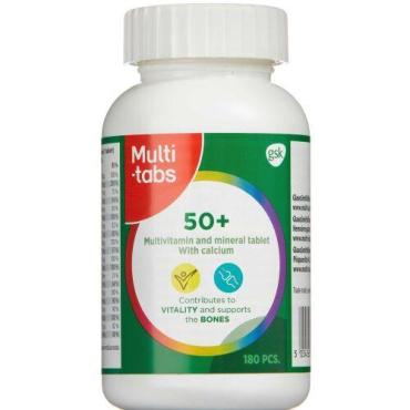Multi-Tabs 50+ 180 stk.