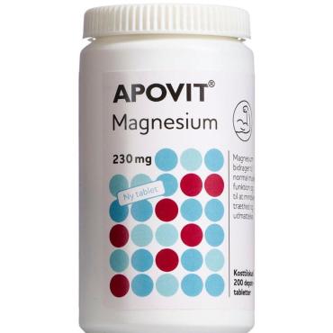 Apovit Magnesium 230mg Depot 200.stk