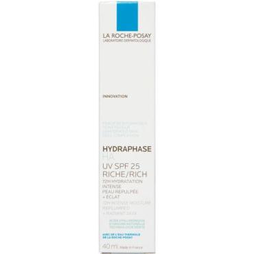 La Roche Posay Hydraphase Ha UV SPF 25 Riche Creme 40 ml