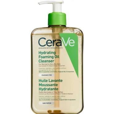 CeraVe fugtgivende skummende renseolie 473ml