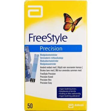 FREESTYLE Precision Xtra Glukose 50 stk.