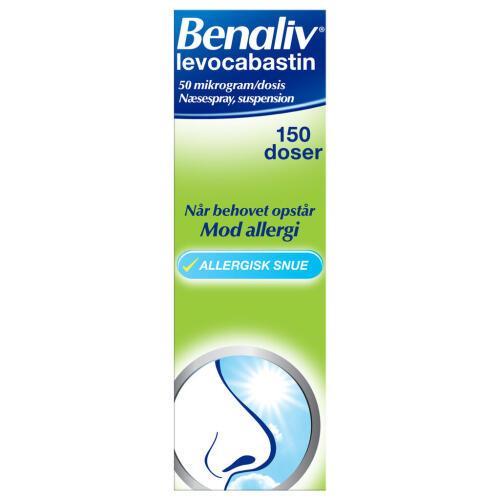 Benaliv® næsespray, suspension