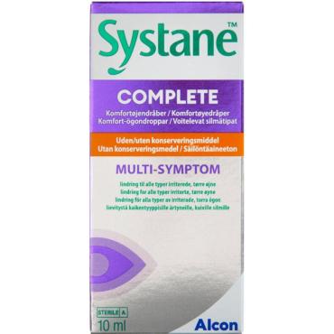 Systane Complete uden Konserveringsmidler Øjendråber 10 ml