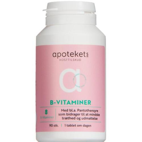 Apotekets B-Vitamin Tabletter 90 stk.