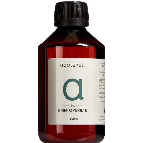 Apotekets Brintoverilte 3% 250 ml.