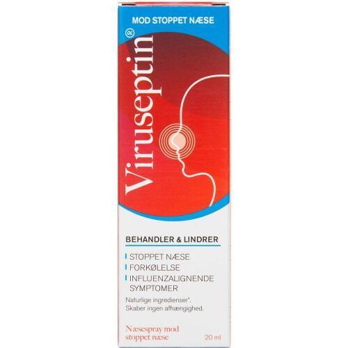 Viruseptin Næsespray Mod Tilstoppet Næse 20ml