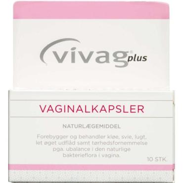 Vivag Plus Vaginalkapsler 10.stk