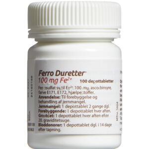 FERRO DURETTER DPTB 100 MG