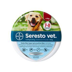 SERESTO VET TIL HUND OVER 8KG 1 HALSBÅND