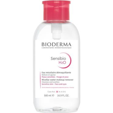 BIODERMA SENSIBIO H20 RENSEV. M.PUMP 500ML
