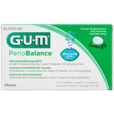GUM PerioBalance sugetabletter 30.stk