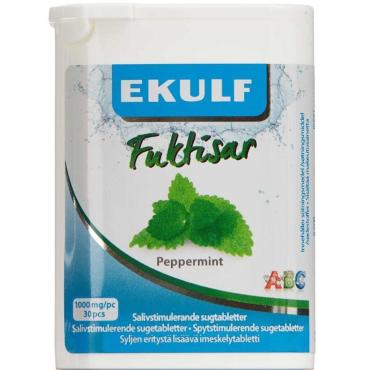 Ekulf Fuktisar Peppermint 30.stk
