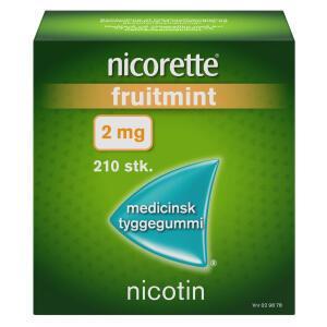 Nicorette Fruitmint Medicinsk tyggegummi 2mg