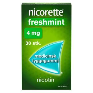 Nicorette Freshmint Medicinsk tyggegummi 4mg