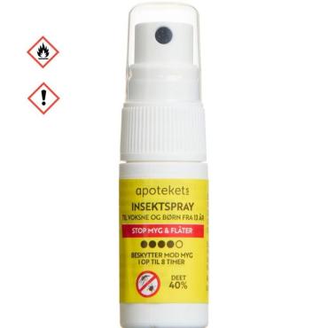 Apotekets Insektspray DEET 40% 15ml