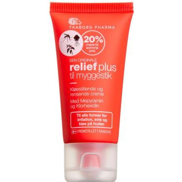 Faaborg Relief+ Plus til myggestik 30ml