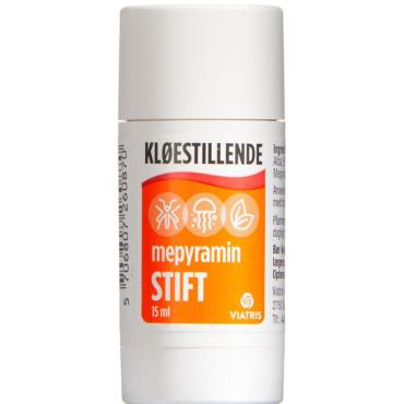 Mepyramin Stift 2% - Kløestillende - 15ml