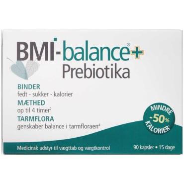 BMI-Balance+Prebiotika kapsler 90.stk