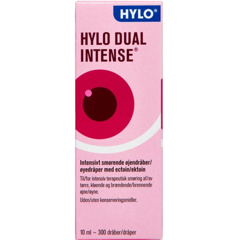 Hylo Dual Intense Øjendråber 10ml