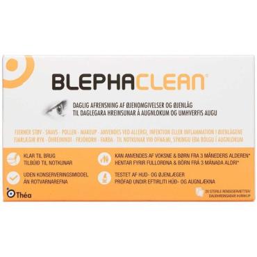 Blephaclean renseservietter 20.stk