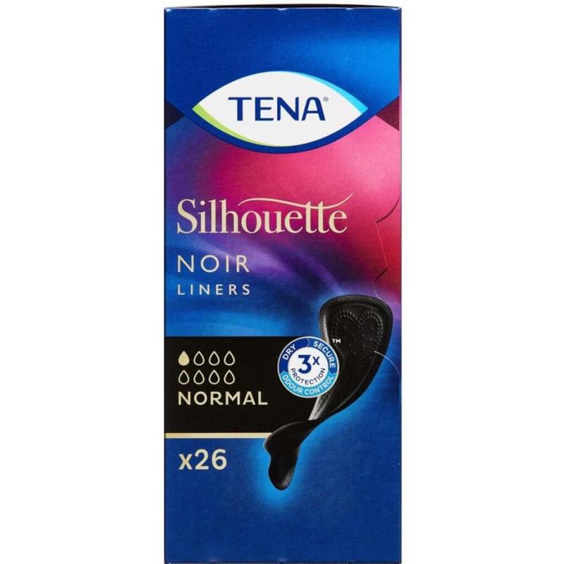 Tena Silhouette Noir Liners Normal 26.stk