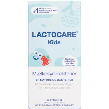 Lactocare Kids Tyggetabletter 30.stk