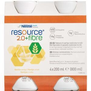 RESOURCE 2,0+ FIBRE  4X200 ML