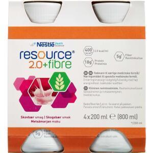RESOURCE 2,0+ FIBRE  4X200 ML