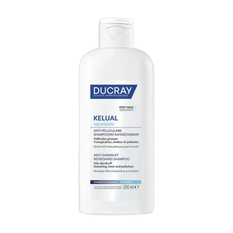 Ducray Kelual Squanorm Refreshing Shampoo 200ml