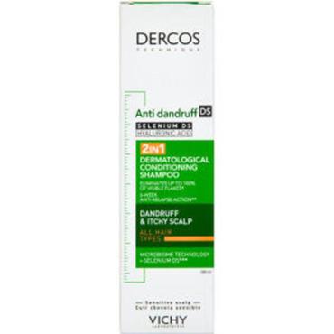 Vichy Dercos Anti-Dandruff 2-IN-1 Shampoo + Conditioner 200ml