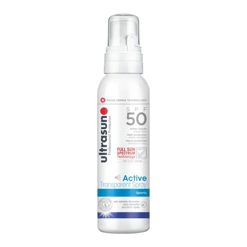 Ultrasun Active Transparent Spray SPF50 150ml