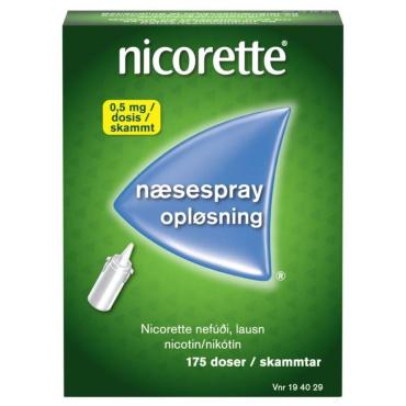 Nicorette Næsespray 500 mikg/ds 175ds