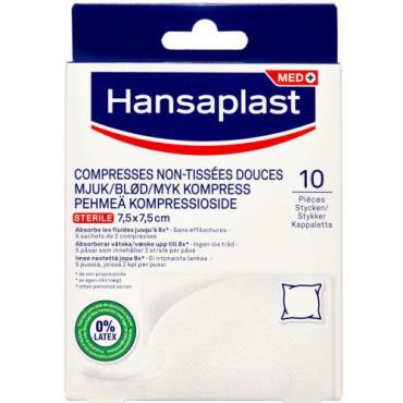 Hansaplast Soft Steril Compress 10.stk
