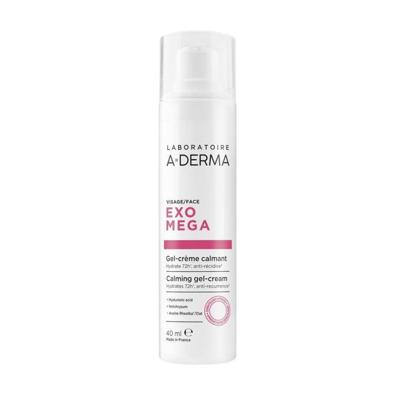 A-Derma Exomega Face Calming Gel-Cream 40ml