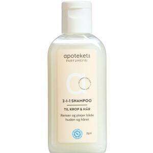 Apotekets 2i1 Shampoo Parfumefri 75 ml