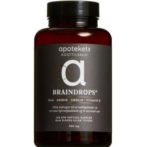 Apotekets BrainDrops®  120 tyggekapsler