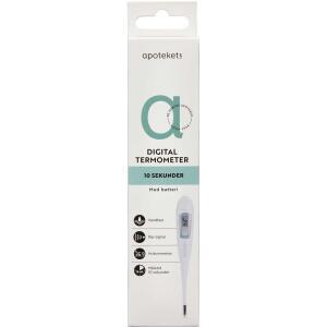 APOTEKETS DIG.TERMOMETER EKSK. 1 ST