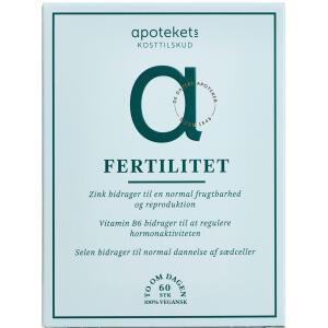 Apotekets Kosttilskud Fertilitet  60 stk.