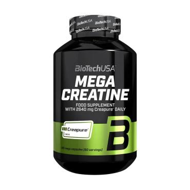 Biotech USA Mega Creatine 120 kapsler