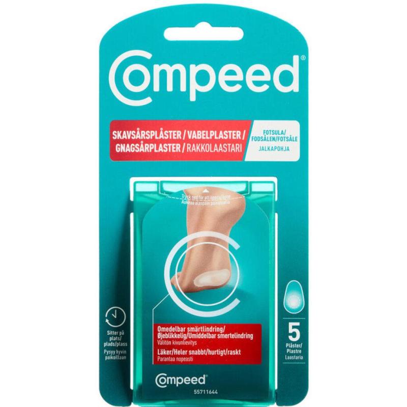 Compeed Vabelplaster Til Under Fod 5.stk