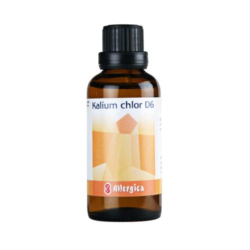 Kalium chlor. D6, dråber - Allergica