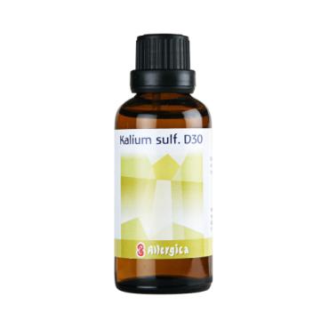Kalium sulf. D30, dråber - Allergica
